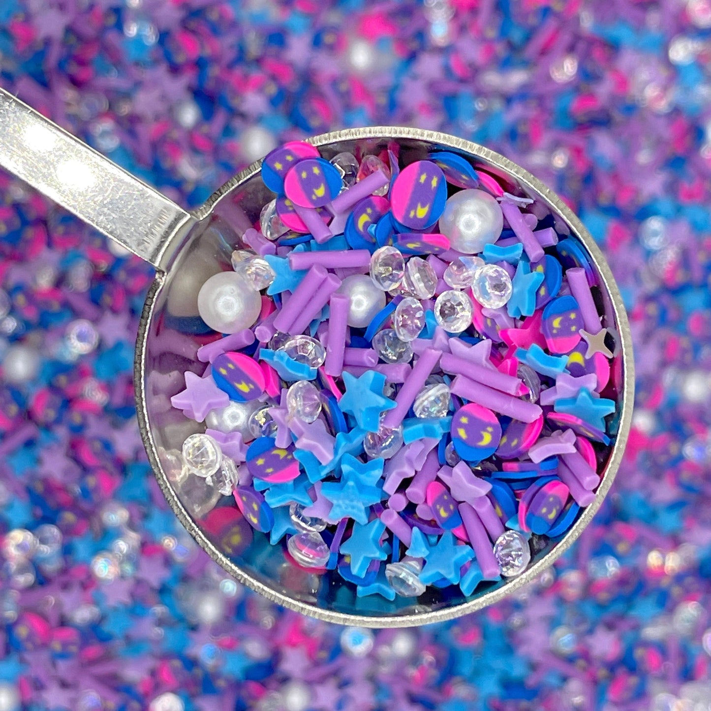 Purple Galaxy Polymer Clay Sprinkle Mix (NOT EDIBLE) D10-07