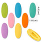 1.5INCH Pastel Oval Blank Hair Clips
