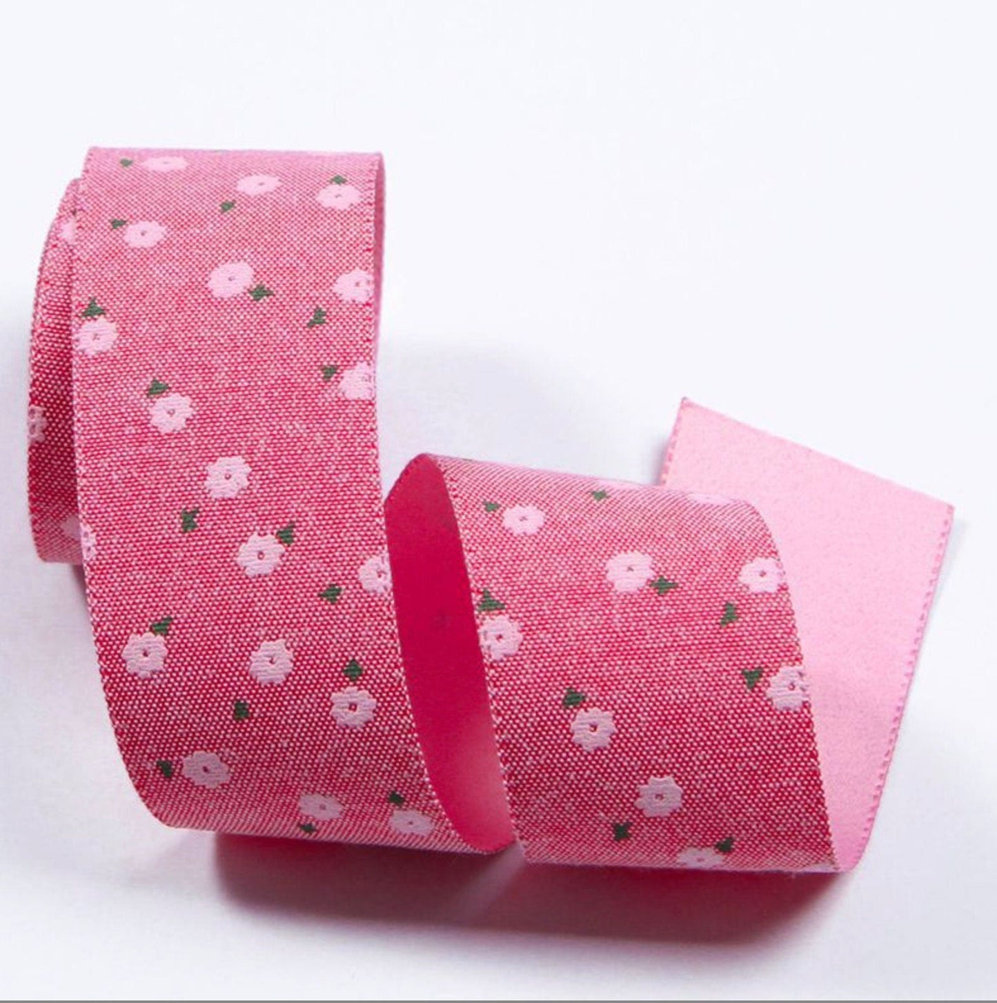 1 inch/1.5 inchCute Strawberry Flower Field Themed Ribbons (10YD)