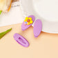 1.5INCH Pastel Oval Blank Hair Clips