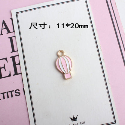 11MM x 20MM Hot Air Balloon Enamel Charm