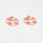 25MM Cute Flower Themed Flower Wreath Enamel Charms