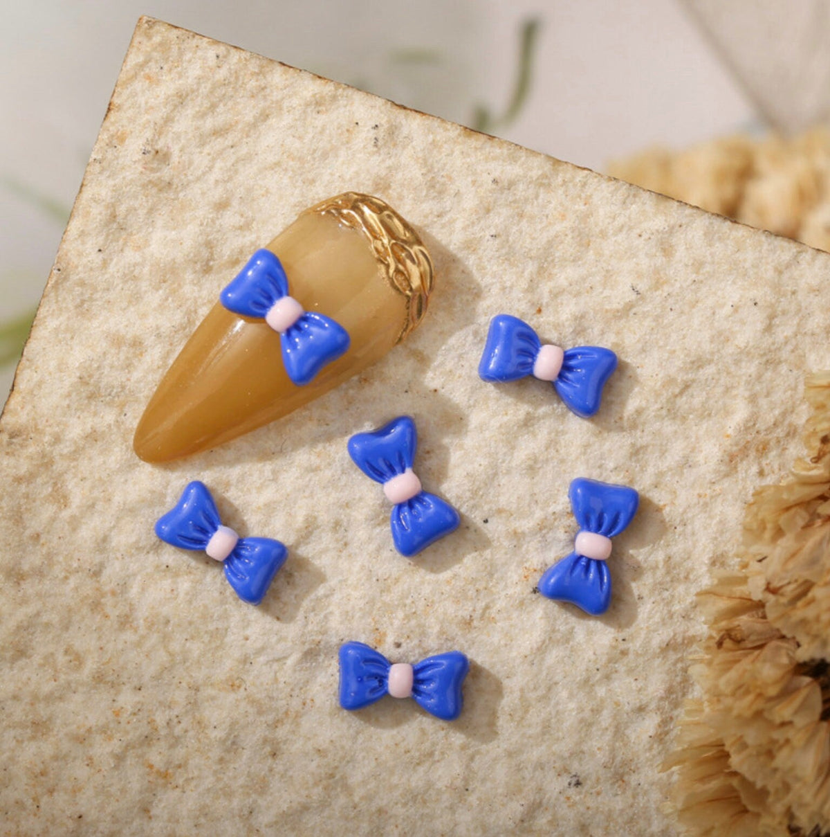 3D Colorful Mini Bow Nail Art Charms, Mini Cabochon