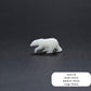 3D Printed Polar Bears in Different Positions, Swimming or Walking