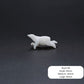 3D Printed Polar Bears in Different Positions, Swimming or Walking