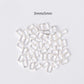 3MM x 5MM Rectangle Silver Mini Open Back Bezel/Frame