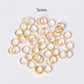5MM Circle Gold Tiny Open Back Bezel/Frame