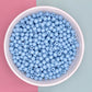 6MM/8MM Baby Blue Solid Colored Acrylic Round Ball Beads