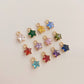 7.5MM x 5MM 14K Gold Plated Star Charms