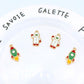 Alloy Enamel Astronaut Space Shuttle Space Charms