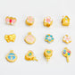 Alloy Bell, Flower, Bow and Lollipop, Spring Fling Themed Alloy Charms