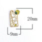 Alloy Enamel Lemonade Drink Charms (20mm x 11mm)