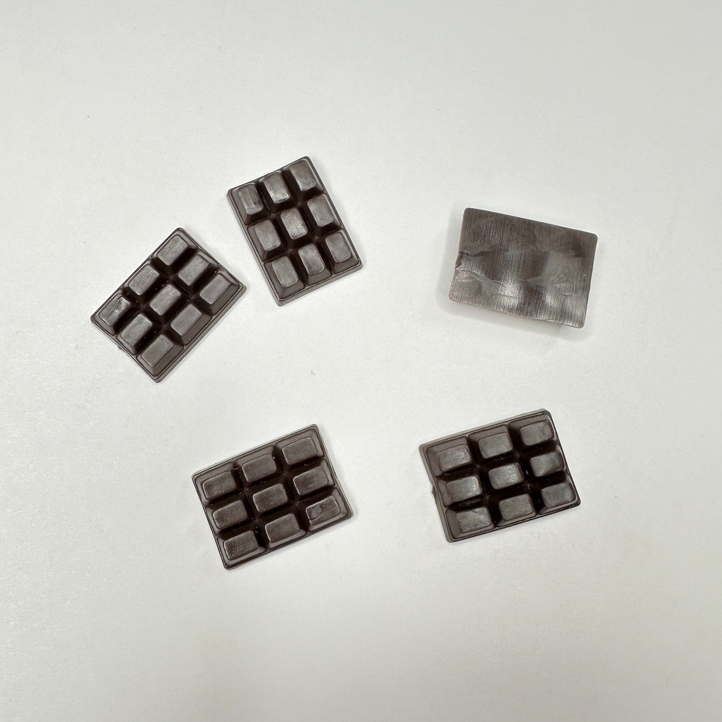 FAKE Flatback Chocolate Bar Themed Cabochons (No Eyepins)