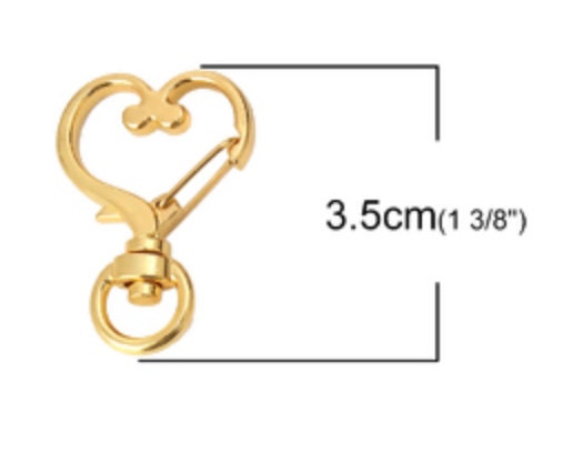 Heart shaped Key Ring