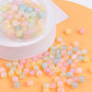 Iridescent Pastel Mermaid Mixed Color Acrylic Beads (Multiple Sizes)