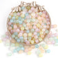 Iridescent Pastel Mermaid Mixed Color Acrylic Beads (Multiple Sizes)