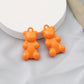 Metal Gummy Bear Charm (25MM x 13MM)