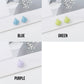 Pastel Alloy Enamel Heart or Rock Themed Charms