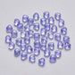 6MM Light Purple Colored Glass Heart Beads B01