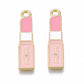 25.5MM x 6MM Cute Mixed Pastel Color Lipstick Enamel Charm