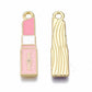 25.5MM x 6MM Cute Mixed Pastel Color Lipstick Enamel Charm