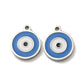 304 Stainless Steel Blue Evil Eye Charm