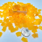 FAKE Tiny 12MM Pineapple Slice for Dollhouse Cabochons (12mm x 8mm x 4mm)