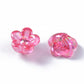 10MM Mixed Color AB Transparent Flower Bud Acrylic Beads