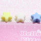 11MM Matte Pastel Acrylic Star Spacer Beads