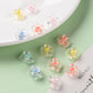 12MM AB Transparent Acrylic Flower Beads