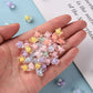 12MM AB Transparent Acrylic Star Beads