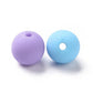 12MM Matte Rainbow ROUND Acrylic Beads (2MM Hole)