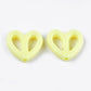 Chunky 16MM Pastel Acrylic Butterfly Heart Spacer Beads