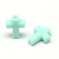 Chunky 17MM Pastel Acrylic Cross Spacer Beads