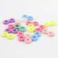 Chunky 21MM Pastel Acrylic Infinity Symbol Spacer Beads