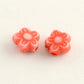 7MM Flower Acrylic Spacer Beads