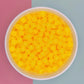 8MM Jelly Light Yellow Acrylic Round Ball Beads