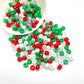 9MM Christmas Themed Pony Beads