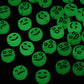 7MM Glow-in-Dark Round Acrylic with Mixed Faces Beads