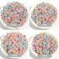 Glow-in-Dark MIXED COLOR Letter A-Z Individual Alphabet Beads (7MM)