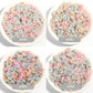Glow-in-Dark MIXED COLOR Letter A-Z Individual Alphabet Beads (7MM)