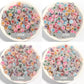 Glow-in-Dark MIXED COLOR Letter A-Z Individual Alphabet Beads (7MM)
