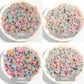 Glow-in-Dark MIXED COLOR Letter A-Z Individual Alphabet Beads (7MM)