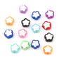 10MM Mixed Color with White Acrylic Flower DIY Spacer Beads