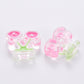 Chunky Transparent Pink Cherry Animal Acrylic Bead (22.5x26mm)