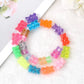 20MM x 13MM Two-Tone Glitter Colorful Gummy Bear Beads (Vertical Hole)