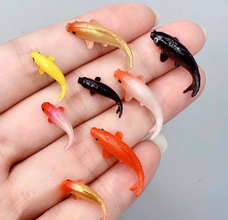 3D Printed and Painted Koi Fish Model (Different Styles and Sizes)