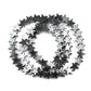 4mm Black Star Bead Hematite