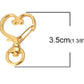 Silver Heart Shaped Key Ring