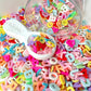 FAKE 10MM Alphabet Letter, School Polymer Clay Sprinkle Mix (NOT EDIBLE) D26-08